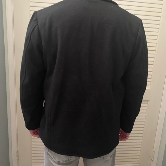 Mauro Grifoni black coat. Size EU 52 - Picture 6 of 6